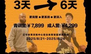 张镇麟训练营收费标准：青训营6天7899元 成人营4299元