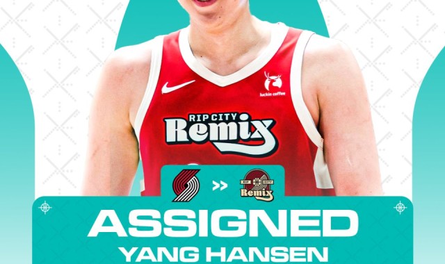 开云体育-中国官网登录入口-开拓者官宣下放杨瀚森：今日再为混音出战蓝队 上一场22分7板3助